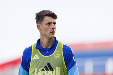 Marc Gual, Liga Portekiz maçı sırasında FC Alverca ve Rio Ave FC (Maciej Rogowski / Ball Raw Images) takımları arasında görüldü.)