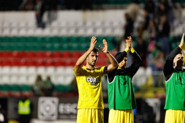 Joao Aurelio Liga Portekiz maçı sırasında CF Estrela Amadora ve CD Nacional (Maciej Rogowski / Ball Raw Images) takımları arasında görüldü)