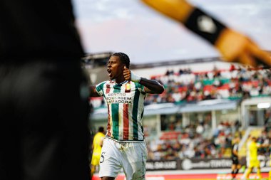 Sidny Lopes Cabral, Liga Portekiz maçında CF Estrela Amadora ve CD Nacional takımları arasında görüldü (Maciej Rogowski / Ball Raw Images)