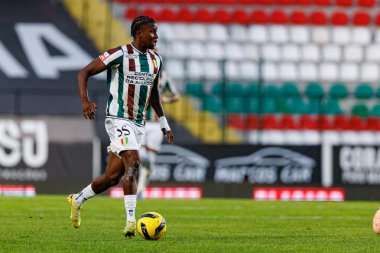 Sidny Lopes Cabral, Liga Portekiz maçında CF Estrela Amadora ve CD Nacional takımları arasında görüldü (Maciej Rogowski / Ball Raw Images)