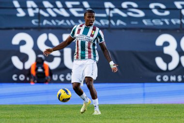 Sidny Lopes Cabral, Liga Portekiz maçında CF Estrela Amadora ve CD Nacional takımları arasında görüldü (Maciej Rogowski / Ball Raw Images)