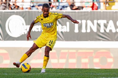 Paulinho Boia, Liga Portekiz maçında CF Estrela Amadora ve CD Nacional (Maciej Rogowski / Ball Raw Images) takımları arasında görüldü.)