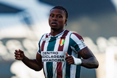 Sidny Lopes Cabral, Liga Portekiz maçında CF Estrela Amadora ve CD Nacional takımları arasında görüldü (Maciej Rogowski / Ball Raw Images)