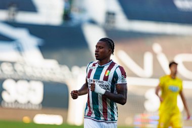 Sidny Lopes Cabral, Liga Portekiz maçında CF Estrela Amadora ve CD Nacional takımları arasında görüldü (Maciej Rogowski / Ball Raw Images)