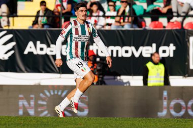 Paulo Moreira, Liga Portekiz maçında CF Estrela Amadora ve CD Nacional (Maciej Rogowski / Ball Raw Images) takımları arasında görüldü.)