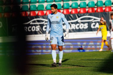 Liga Portekiz maçında CF Estrela Amadora ve CD Nacional (Maciej Rogowski / Ball Raw Images) takımları arasında görülen Renan Ribeiro)