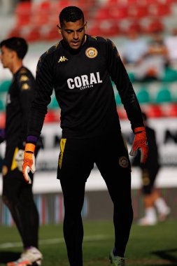 Kaique Pereira, CF Estrela Amadora ve CD Nacional (Maciej Rogowski / Ball Raw Images) takımları arasında Liga Portekiz maçında görüldü.)
