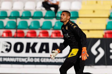 Kaique Pereira, CF Estrela Amadora ve CD Nacional (Maciej Rogowski / Ball Raw Images) takımları arasında Liga Portekiz maçında görüldü.)