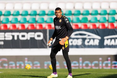 Kaique Pereira, CF Estrela Amadora ve CD Nacional (Maciej Rogowski / Ball Raw Images) takımları arasında Liga Portekiz maçında görüldü.)