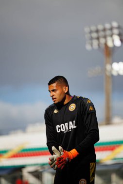 Kaique Pereira, CF Estrela Amadora ve CD Nacional (Maciej Rogowski / Ball Raw Images) takımları arasında Liga Portekiz maçında görüldü.)