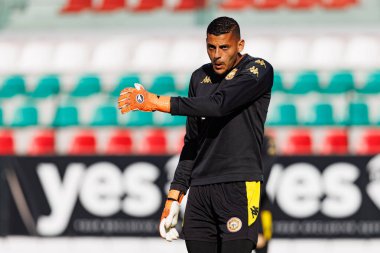 Kaique Pereira, CF Estrela Amadora ve CD Nacional (Maciej Rogowski / Ball Raw Images) takımları arasında Liga Portekiz maçında görüldü.)