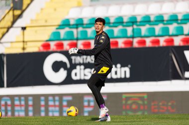 Kevyn Vinicius Liga Portekiz maçı sırasında CF Estrela Amadora ve CD Nacional (Maciej Rogowski / Ball Raw Images) takımları arasında görüldü.)