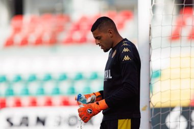 Kaique Pereira, CF Estrela Amadora ve CD Nacional (Maciej Rogowski / Ball Raw Images) takımları arasında Liga Portekiz maçında görüldü.)