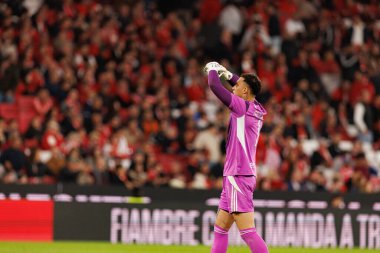Patrick Sequeira Liga Portekiz maçında SL Benfica ve Casa Pia AC (Maciej Rogowski / Ball Raw Images) arasında görüldü)