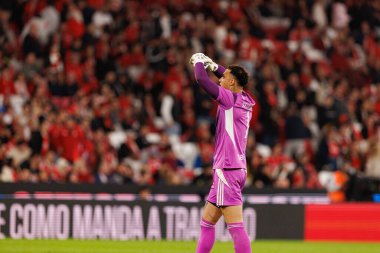 Patrick Sequeira Liga Portekiz maçında SL Benfica ve Casa Pia AC (Maciej Rogowski / Ball Raw Images) arasında görüldü)