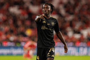 SL Benfica ve Casa Pia AC (Maciej Rogowski / Ball Raw Images) arasındaki Liga Portekiz maçı sırasında Renato Nhaga görüldü)