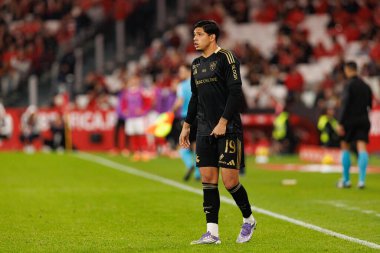 Kevin Prieto, Liga Portekiz maçında SL Benfica ve Casa Pia AC (Maciej Rogowski / Ball Raw Images) arasında görüldü)