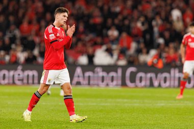 Georgiy Sudakov, Liga Portekiz maçında SL Benfica ve Casa Pia AC (Maciej Rogowski / Ball Raw Images) arasında görüldü)
