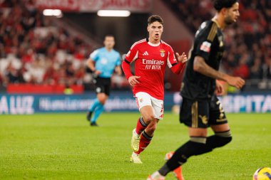 Georgiy Sudakov, Liga Portekiz maçında SL Benfica ve Casa Pia AC (Maciej Rogowski / Ball Raw Images) arasında görüldü)