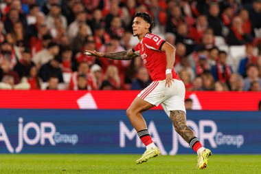 Richard Rios Liga Portekiz maçı sırasında SL Benfica ve Casa Pia AC (Maciej Rogowski / Ball Raw Images) arasında görüldü)