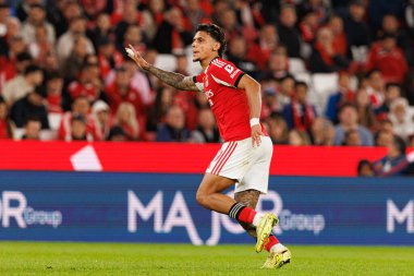 Richard Rios Liga Portekiz maçı sırasında SL Benfica ve Casa Pia AC (Maciej Rogowski / Ball Raw Images) arasında görüldü)