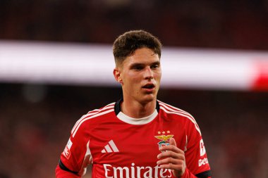 Georgiy Sudakov, Liga Portekiz maçında SL Benfica ve Casa Pia AC (Maciej Rogowski / Ball Raw Images) arasında görüldü)