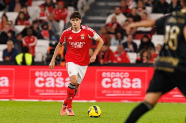 Antonio Silva Liga Portekiz maçında SL Benfica ve Casa Pia AC (Maciej Rogowski / Ball Raw Images) arasında görüldü)