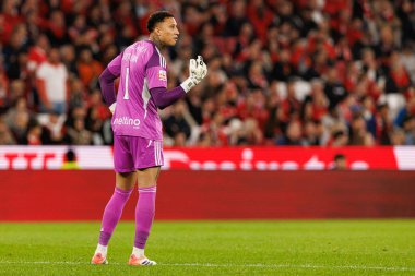 Patrick Sequeira Liga Portekiz maçında SL Benfica ve Casa Pia AC (Maciej Rogowski / Ball Raw Images) arasında görüldü)