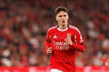 Georgiy Sudakov, Liga Portekiz maçında SL Benfica ve Casa Pia AC (Maciej Rogowski / Ball Raw Images) arasında görüldü)