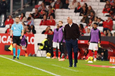 Jose Mourinho, Liga Portekiz maçında SL Benfica ve Casa Pia AC (Maciej Rogowski / Ball Raw Images) arasında görüldü)