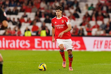 Antonio Silva Liga Portekiz maçında SL Benfica ve Casa Pia AC (Maciej Rogowski / Ball Raw Images) arasında görüldü)