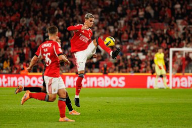 SL Benfica ve Casa Pia AC (Maciej Rogowski / Ball Raw Images) arasında oynanan Liga Portekiz maçında Enzo Barrenechea görüldü)
