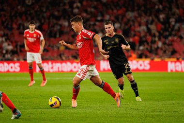 Samuel Dahl, Liga Portekiz maçı sırasında SL Benfica ve Casa Pia AC (Maciej Rogowski / Ball Raw Images)