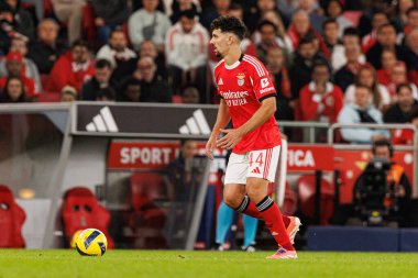 Tomas Araujo, Liga Portekiz maçında SL Benfica ve Casa Pia AC (Maciej Rogowski / Ball Raw Images) arasında görüldü)