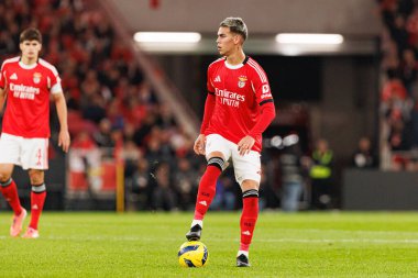 SL Benfica ve Casa Pia AC (Maciej Rogowski / Ball Raw Images) arasında oynanan Liga Portekiz maçında Enzo Barrenechea görüldü)