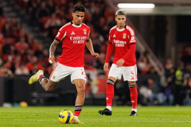 Richard Rios Liga Portekiz maçı sırasında SL Benfica ve Casa Pia AC (Maciej Rogowski / Ball Raw Images) arasında görüldü)
