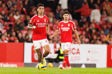 Richard Rios Liga Portekiz maçı sırasında SL Benfica ve Casa Pia AC (Maciej Rogowski / Ball Raw Images) arasında görüldü)