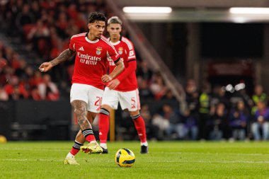 Richard Rios Liga Portekiz maçı sırasında SL Benfica ve Casa Pia AC (Maciej Rogowski / Ball Raw Images) arasında görüldü)
