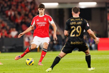 Antonio Silva Liga Portekiz maçında SL Benfica ve Casa Pia AC (Maciej Rogowski / Ball Raw Images) arasında görüldü)