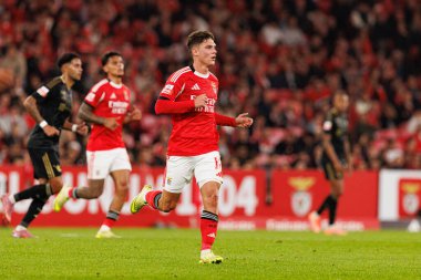 Georgiy Sudakov, Liga Portekiz maçında SL Benfica ve Casa Pia AC (Maciej Rogowski / Ball Raw Images) arasında görüldü)
