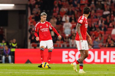 SL Benfica ve Casa Pia AC (Maciej Rogowski / Ball Raw Images) arasında oynanan Liga Portekiz maçında Enzo Barrenechea görüldü)