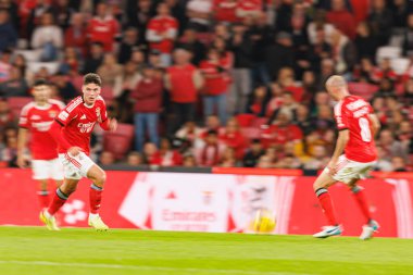 Georgiy Sudakov, Liga Portekiz maçında SL Benfica ve Casa Pia AC (Maciej Rogowski / Ball Raw Images) arasında görüldü)