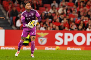 Patrick Sequeira Liga Portekiz maçında SL Benfica ve Casa Pia AC (Maciej Rogowski / Ball Raw Images) arasında görüldü)