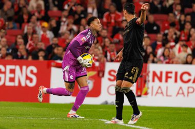 Patrick Sequeira Liga Portekiz maçında SL Benfica ve Casa Pia AC (Maciej Rogowski / Ball Raw Images) arasında görüldü)