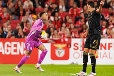 Patrick Sequeira Liga Portekiz maçında SL Benfica ve Casa Pia AC (Maciej Rogowski / Ball Raw Images) arasında görüldü)