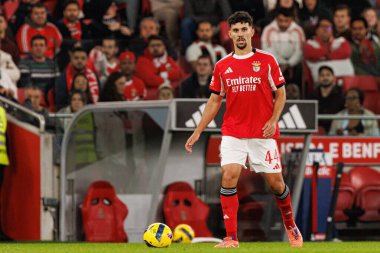Tomas Araujo, Liga Portekiz maçında SL Benfica ve Casa Pia AC (Maciej Rogowski / Ball Raw Images) arasında görüldü)