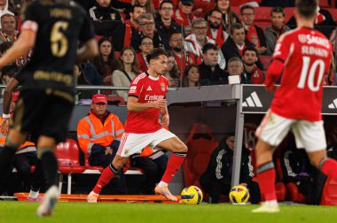 Amar Dediç, SL Benfica ile Casa Pia AC (Maciej Rogowski / Ball Raw Images) arasında oynanan Liga Portekiz maçı sırasında görüldü.)