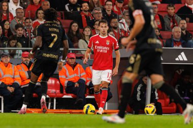 Amar Dediç, SL Benfica ile Casa Pia AC (Maciej Rogowski / Ball Raw Images) arasında oynanan Liga Portekiz maçı sırasında görüldü.)