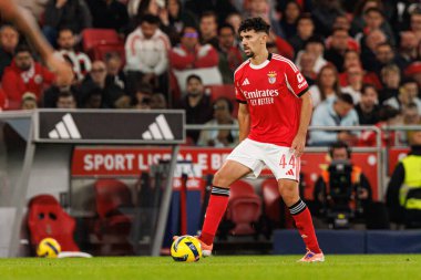 Tomas Araujo, Liga Portekiz maçında SL Benfica ve Casa Pia AC (Maciej Rogowski / Ball Raw Images) arasında görüldü)