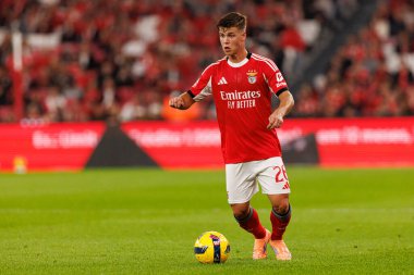 Samuel Dahl, Liga Portekiz maçı sırasında SL Benfica ve Casa Pia AC (Maciej Rogowski / Ball Raw Images)